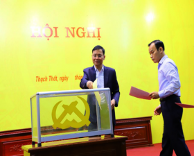 	Thạch Thất: Hội nghị rà soát, bổ sung, quy hoạch cán bộ