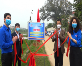 Khởi công Hàng cây thanh niên Hưởng ứng Ngày cao điểm tình nguyện chung tay xây dựng Nông thôn mới