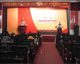 Khai mạc kỳ thi tuyển dụng công chức cấp xã