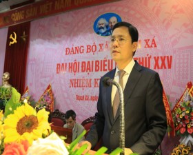 Đại hội Đảng bộ xã Thạch Xá lần thứ XXV, nhiệm kỳ 2020 - 2025