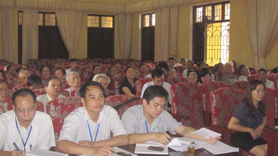 Thị trấn Liên Quan, huyện Thạch Thất tổ chức truyền thông về chăm sóc sức khỏe người cao tuổi