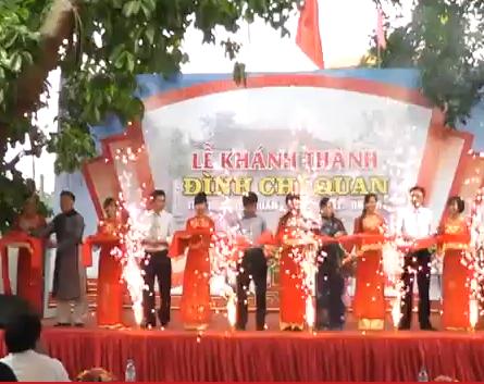 Khánh thành đình Chi Quan- thị trấn Liên Quan, huyện Thạch Thất