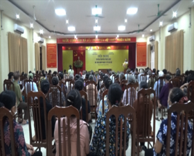 Xã Chàng Sơn tuyên truyền, tư vấn pháp luật cho trên 100 đại biểu 