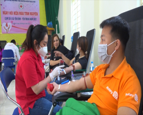 Ngày hội Hiến máu tình nguyện tại Cụm 6- xã Yên Bình, Yên Trung năm 2022