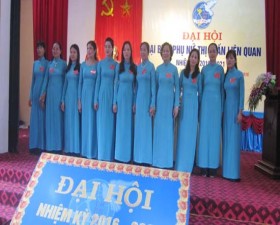 Đại hội đại biểu phụ nữ thị trấn Liên Quan nhiệm kỳ 2016-2021