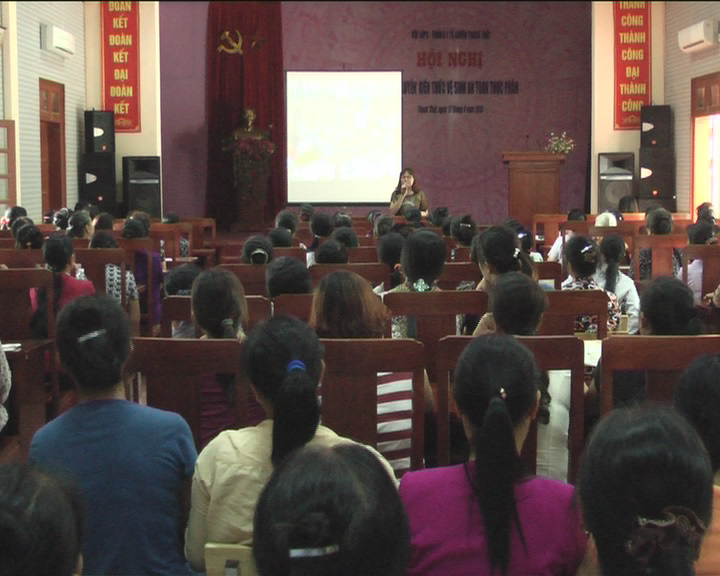 Tập huấn vệ sinh an toàn thực phẩm