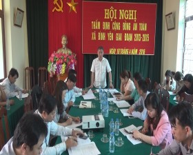 Thẩm định cộng đồng an toàn tại xã Bình Yên