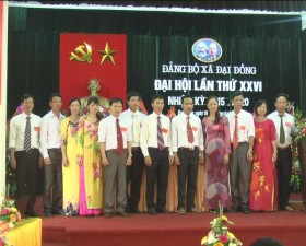 Đại hội Đảng bộ xã Đại Đồng lần thứ XXVI nhiệm kỳ 2015- 2020