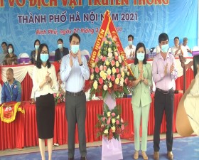 Giải vô địch Vật truyền thống thành phố Hà Nội năm 2021