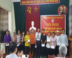 	Hội Chữ thập đỏ huyện sơ kết quý 1 năm 2019