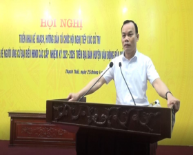 	Thạch Thất: Triển khai kế hoạch, hướng dẫn tổ chức hội nghị tiếp xúc cử tri để người ứng cử vận động bầu cử đại biểu HĐND các cấp, nhiệm kỳ 2021- 2026