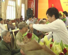 Thạch Thất gặp mặt cựu chiến binh tham gia chiến đấu,  phục vụ chiến đấu trong chiến dịch Điện Biên Phủ