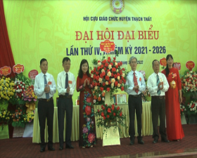 Đại hội Hội Cựu giáo chức huyện Thạch Thất lần thứ IV, nhiệm kỳ 2021-2026