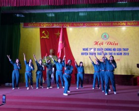 Hội diễn nghệ thuật quần chúng Hội Cựu thanh niên xung phong huyện Thạch Thất- lần thứ 3