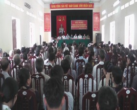 Hội nghị tiếp xúc cử tri với người ứng cử đại biểu HĐND huyện Thạch Thất nhiệm kỳ 2016- 2021 đơn vị bầu cử số 1