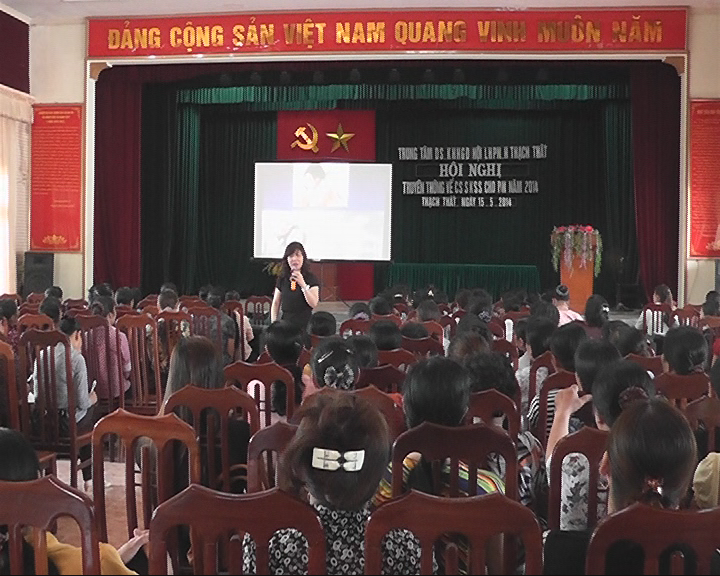 Hội nghị truyền thông về chăm sóc sức khỏe sinh sản cho phụ nữ 