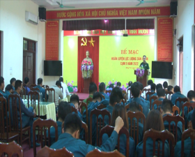 Bế mạc huấn luyện Dân quân tự vệ Cụm 5 năm 2022