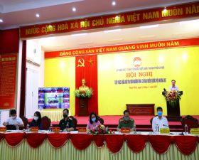 	Người ứng cử đại biểu Quốc hội khóa XV tiếp xúc với cử tri huyện Thạch Thất