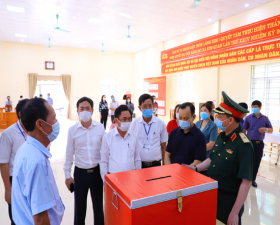 Công tác lãnh đạo, chỉ đạo và tiến hành các bước trong công tác bầu cử của huyện Thạch Thất đảm bảo bài bản, nghiêm túc, chặt chẽ, đúng luật