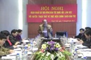 Đoàn Hội Đồng Dân Tộc Quốc Hội Về Làm việc tại Thạch Thất