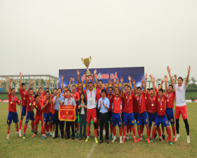 Bế mạc giải Bóng đá vô địch huyện Thạch Thất năm 2022