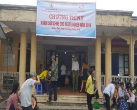 	Hội Chữ thập đỏ huyện cấp thuốc miễn phí cho hộ nghèo, cận nghèo của 3 xã Đại Đồng, Lại Thượng và Phú Kim