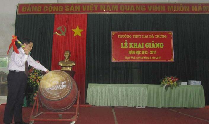 Thạch Thất trên 51 nghìn học sinh bước vào năm học mới 2013 – 2014 