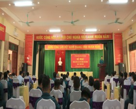 Thạch Thất: Bế mạc huấn luyện Dân quân cụm 7- năm 2020