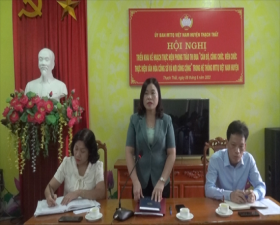 	MTTQ huyện triển khai phong trào thi đua “Cán bộ, công chức, viên chức, người lao động thi đua thực hiện văn hóa công sở và nơi công cộng”