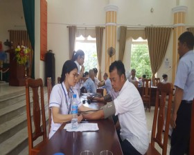 Khám, tư vấn và cấp thuốc miễn phí cho đối tượng chính sách xã Kim Quan