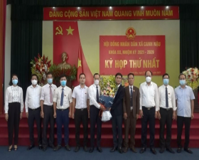 	Kỳ họp thứ nhất HĐND xã Canh Nậu: Bầu các chức danh chủ chốt của HĐND và UBND xã