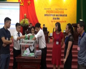 Phiên đấu giá quyền sử dụng đất khu Bồ Cóc- xã Đại Đồng