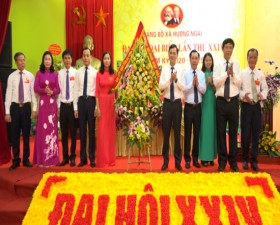 Đại hội Đảng bộ xã Hương Ngải lần thứ XXIV