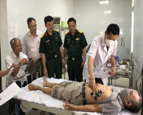 192 đối tượng chính sách xã Hương Ngải được khám, tư vấn và cấp thuốc miễn phí