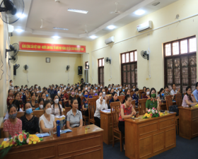 Hội LHPN huyện tổ chức hội nghị tuyên truyền tác hại của rác thải nhựa 