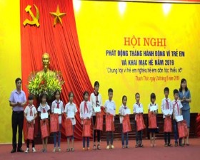 Thạch Thất: Phát động Tháng hành động vì trẻ em và khai mạc Hè năm 2019