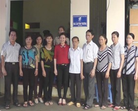 Khánh thành mái ấm tình thương.