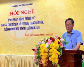 Kỷ niệm ngày Dân số Thế giới (11/7); đánh giá công tác Dân số 6 tháng đầu năm và triển khai phương hướng, nhiệm vụ 6 tháng cuối năm 2020