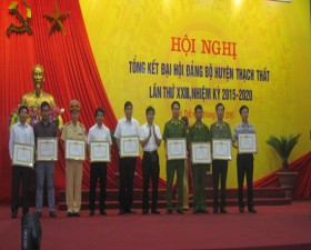 Tổng kết Đại hội Đảng bộ huyện Thạch Thất nhiệm kỳ 2015 - 2020