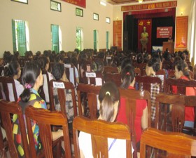 Tuyên truyền pháp luật cho hội viên phụ nữ