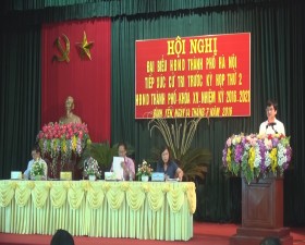 Đại biểu HĐND thành phố Hà Nội tiếp xúc với cử tri xã Bình Yên trước kỳ họp thứ 2 HĐND Thành phố khóa XV