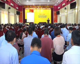 Thạch Thất bồi dưỡng nghiệp vụ công tác quản lý đất đai và môi trường năm 2022