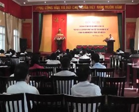 Hội nghị giao ban kết quả thực hiện cải cách hành chính "Năm trật tự văn minh đô thị" 