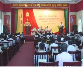 Kỳ họp thứ 10 HĐND huyện Thạch Thất khóa 18 nhiệm kỳ 2011- 2016 