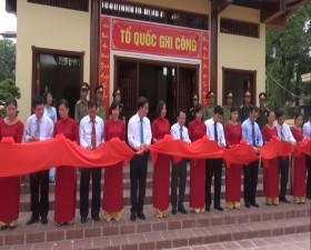 Khánh thành đền thờ các anh hùng liệt sỹ xã Hữu Bằng