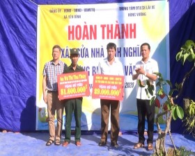 Xã Yên Bình khánh thành, trao tặng nhà đại đoàn kết