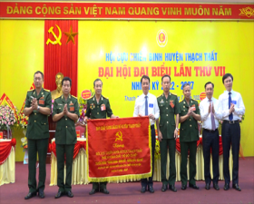 Đại hội đại biểu Hội Cựu chiến binh huyện Thạch Thất lần thứ VII, nhiệm kỳ 2022- 2027 thành công tốt đẹp
