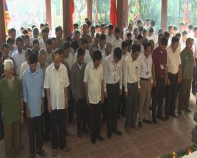 Xã Đồng Trúc tổ chức Lễ Kỷ niệm ngày Thương binh - Liệt sỹ