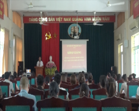 Thạch Thất: Khai giảng lớp bồi dưỡng lý luận chính trị dành cho đối tượng phát triển Đảng 