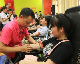 	Thạch Thất triển khai thành công Ngày hội hiến máu tình nguyện cụm 5 với 403 đơn vị máu
